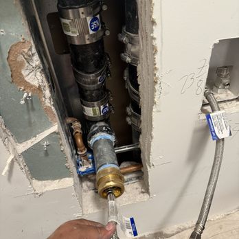 Walt Works Plumbing - Opened up the wall and lowered the dirty arm. - Plumbing Near Me - Hawthorne, California Walt Works Plumbing - Opened up the wall and lowered the dirty arm. - Plumbing Near Me - Hawthorne, California