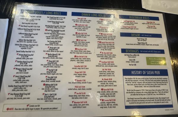 Menu photo 5 Sushi Pier Tahoe Stateline, NV Menu photo 5 Sushi Pier Tahoe Stateline, NV
