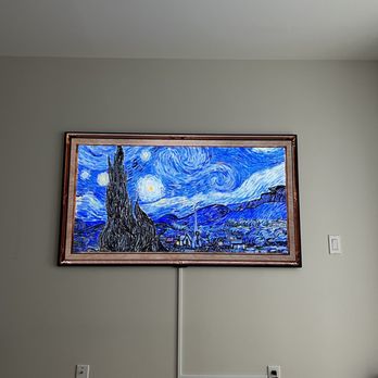 Anthony's Professional TV Mounting Service - LG G1 TV 65 Inch - Home Theatre Installation Near Me - Queens, New York