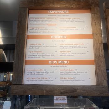 Bushfire Kitchen - Temecula - Menu 2 - Gluten-Free Near Me - Temecula, California