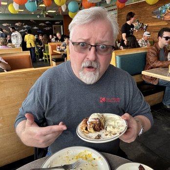 Snow City Cafe - The amazingly delicious cinnamon roll!!! - Breakfast & Brunch Near Me - Anchorage, Alaska