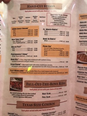 Menu photo 2 Texas Roadhouse Jackson, MI