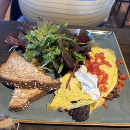 The works omelet The works omelet
