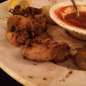 Clara's - Grilled calamari mmmmm - Italian Near Me - Woodridge, Illinois