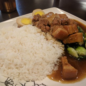 LanZhou Ramen - $8 Stewed pork with rice - Chinese Near Me - Doraville, Georgia