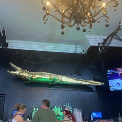 Sidewalk Food Tours of New Orleans - Cool decor at Armantine Seafood