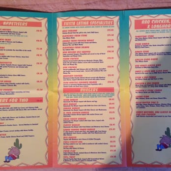 Fiesta Latino - Menu - Latin American Near Me - York, YOR