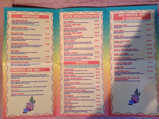 Menu photo 2 Fiesta Latino York, YOR