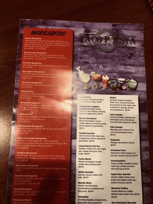 Menu photo 4 Taco Fiesta Horse Shoe, NC