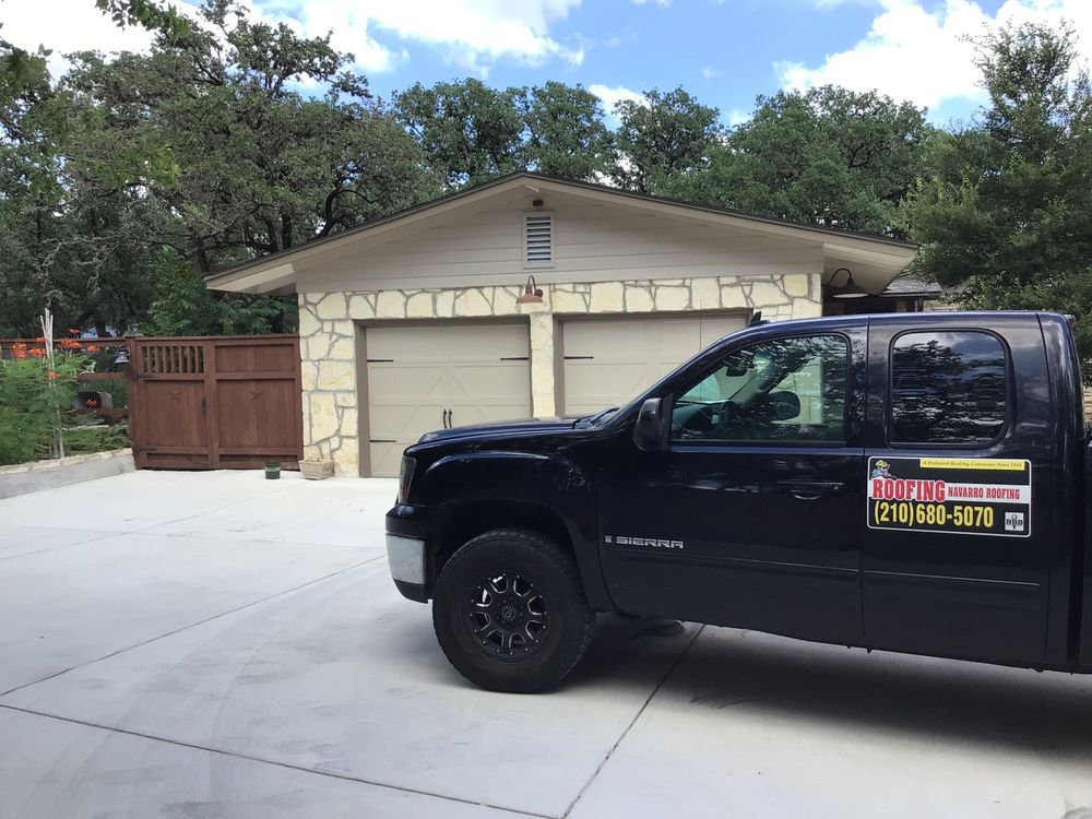 Slide of Navarro Roofing