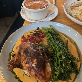 Crush Bistro - Stuffed chicken breast special - New American Near Me - Anchorage, Alaska