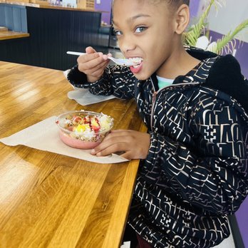 Bahia Bowls - One happy seven year old - Acai Bowls Near Me - San Antonio, Texas Bahia Bowls - One happy seven year old - Acai Bowls Near Me - San Antonio, Texas