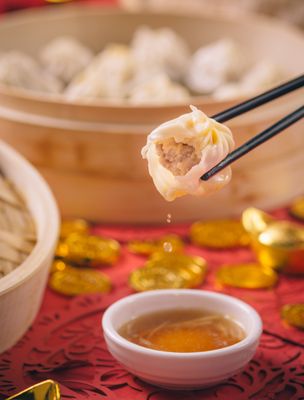 Dumplings Noodles by null