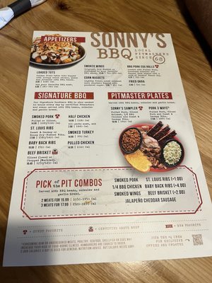 Menu photo 2 Sonny's BBQ Merritt Island, FL