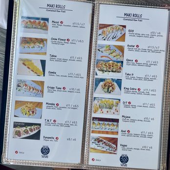 Umi Sushi - Menu - Sushi Bars Near Me - Reno, Nevada