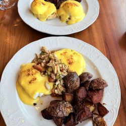 Breakfast Benedict's were delicious!