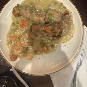Nic & Norman's - Fried chicken pot pie! - Southern Near Me - Greenville, South Carolina