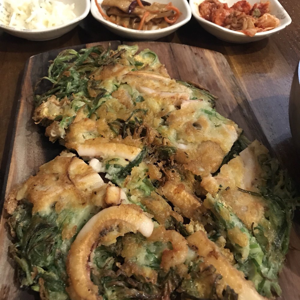 Seafood pancake Seafood pancake