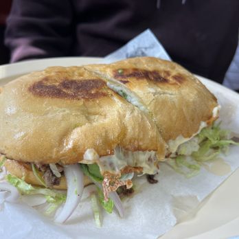 La Salsa Mexican Cuisine - El pastor torta - Mexican Near Me - Detroit, Michigan La Salsa Mexican Cuisine - El pastor torta - Mexican Near Me - Detroit, Michigan