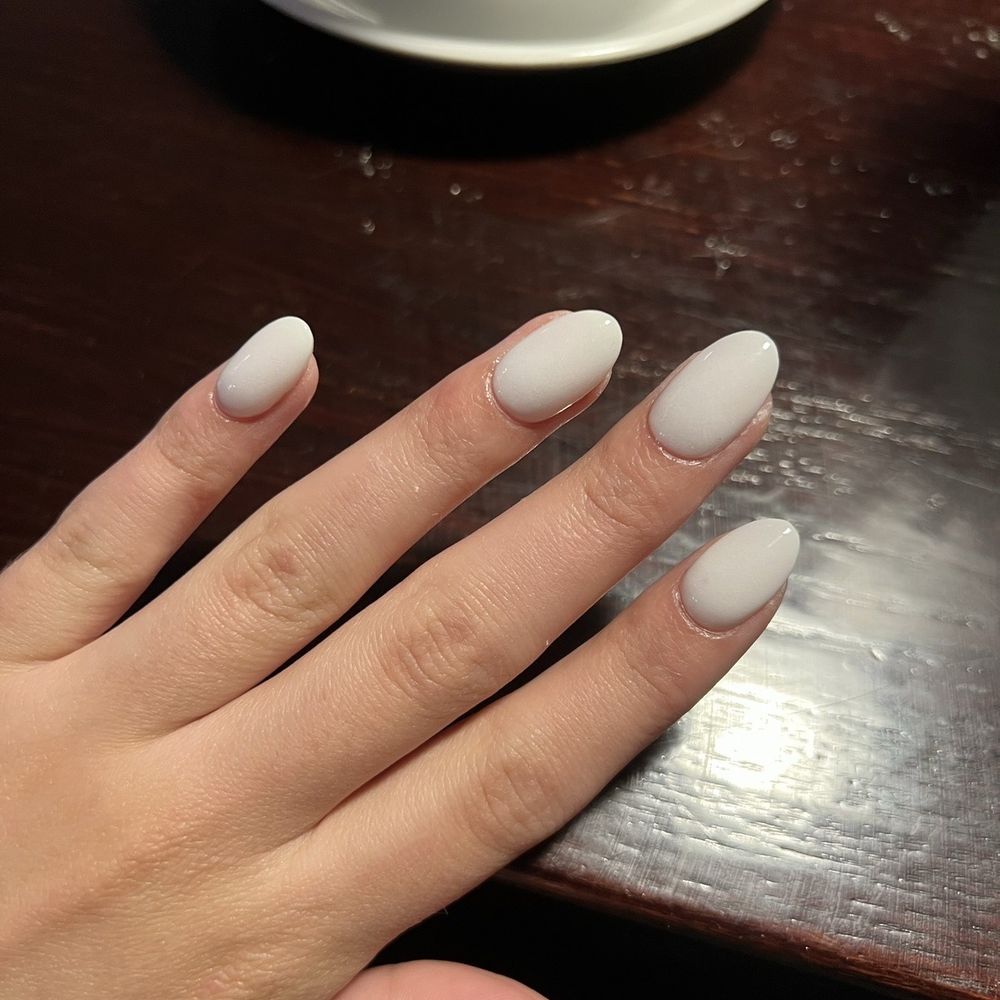 Villa Nail Spa - Oval funny bunny white dip - Nail Salons Near Me - Tallahassee, Florida Villa Nail Spa - Oval funny bunny white dip - Nail Salons Near Me - Tallahassee, Florida