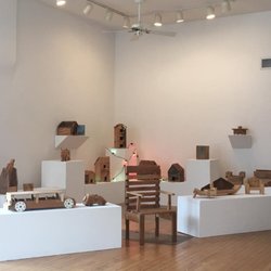 1100 Florence - Aron Packer's pop up exhibit of works by George Pappadakis / Planes, Trains, and Automobliles / Art Brut Toys and Functional Constructions