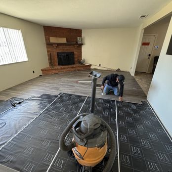 Pacific Carpet & Tile Plus - Middle of construction - Flooring Near Me - Hesperia, California