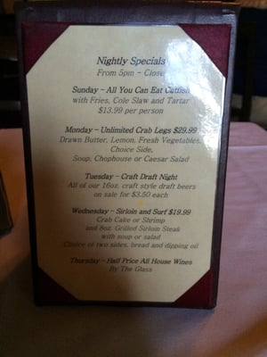 Menu photo 4 Murphy's Chophouse Murphy, NC Menu photo 4 Murphy's Chophouse Murphy, NC
