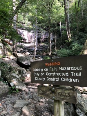 Rainbow Falls Trail by null