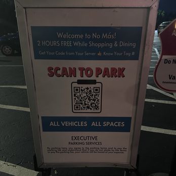 No Mas! Cantina - Parking sign @10pm walking up on it - Mexican Near Me - Atlanta, Georgia No Mas! Cantina - Parking sign @10pm walking up on it - Mexican Near Me - Atlanta, Georgia