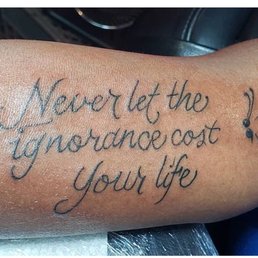 This my tattoo I got don't by one of the artists it's healed fine and was cheap