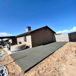 A Yard is Born - Concrete Installation #2