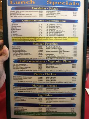 Menu photo 6 El Paraiso Mexican Grill Everett, WA