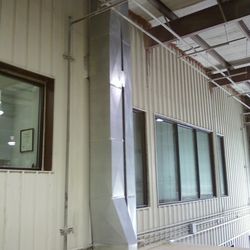 Cosmic Air Conditioning & Heating - Custom built sheet metal ductwork