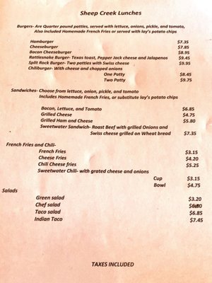 Menu photo 3 Split Rock Bar & Cafe Jeffrey City, WY Menu photo 3 Split Rock Bar & Cafe Jeffrey City, WY