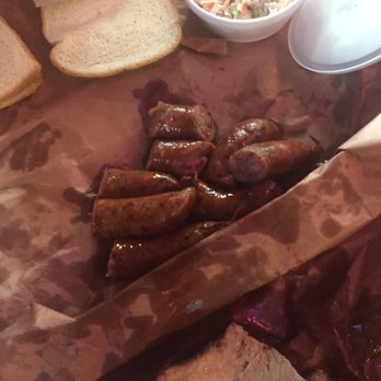 Lockhart Smokehouse - Sausage... with some hair... - Barbeque Near Me - Plano, Texas