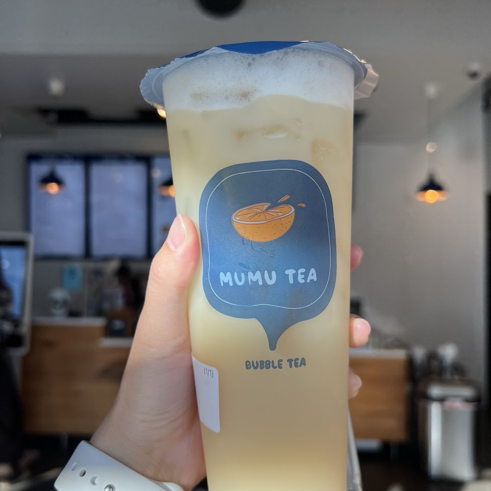 Large Green Tea Yakult ($6.25)