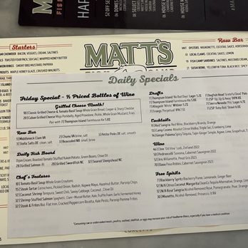 Matt’s Fish Camp - Menu - Seafood Near Me - Fenwick Island, Delaware