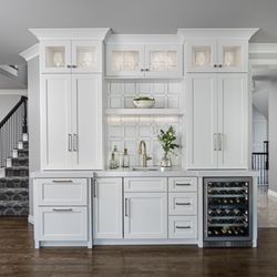 Ruth Casper Design Studio - Kitchen bar/drink station