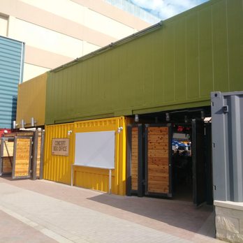 Legacy Hall - The reincarnated shipping containers - Food Court Near Me - Plano, Texas