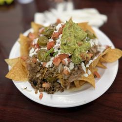 Nachos De Asada