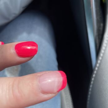 Galaxy Nails - Broken nail I hit on a glass - Nail Salons Near Me - Yuba City, California