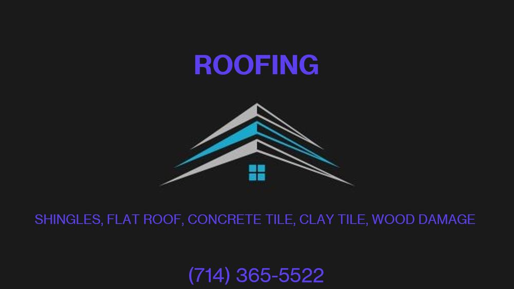 Slide of Roof Repair