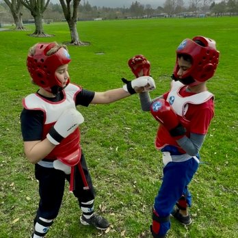 ABK Collective - Sparring at ABK traditional martial arts for kids - Karate Near Me - Danville, California ABK Collective - Sparring at ABK traditional martial arts for kids - Karate Near Me - Danville, California