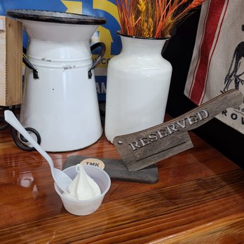 TMK Creamery - a wooden table with utensils on it - Cheese Shops Near Me - Canby, Oregon TMK Creamery - a wooden table with utensils on it - Cheese Shops Near Me - Canby, Oregon