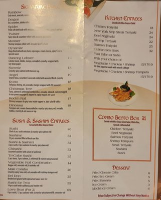 Menu photo 6 Kyoto Amherst, NY Menu photo 6 Kyoto Amherst, NY