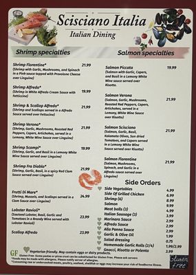 Menu photo 2 Scisciano Italia San Antonio, TX