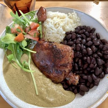 Bombera - Duck confit mole! THE BEST rice and beans accompanying it. - Mexican Near Me - Oakland, California