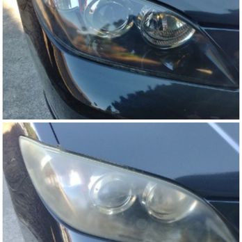 Precision Headlight Restoration - Auto Detailing Near Me
