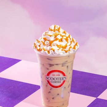 Scooter's Coffee - a cup of coffee with whipped cream on top - Coffee & Tea Near Me - Marriott-Slaterville, Utah