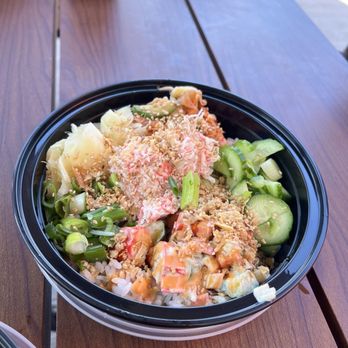 Ahipoki - Mini bowl 1 protein 1 base 5 toppings - Seafood Near Me - San Fernando, California Ahipoki - Mini bowl 1 protein 1 base 5 toppings - Seafood Near Me - San Fernando, California